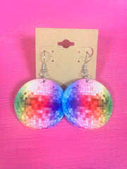 Dazzling Disco Ball Earrings