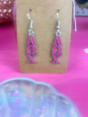 Alpha Omega Chi Earrings