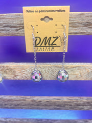 Dazzling Disco Ball Earrings