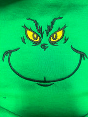 Grinch Face Sweatshirt